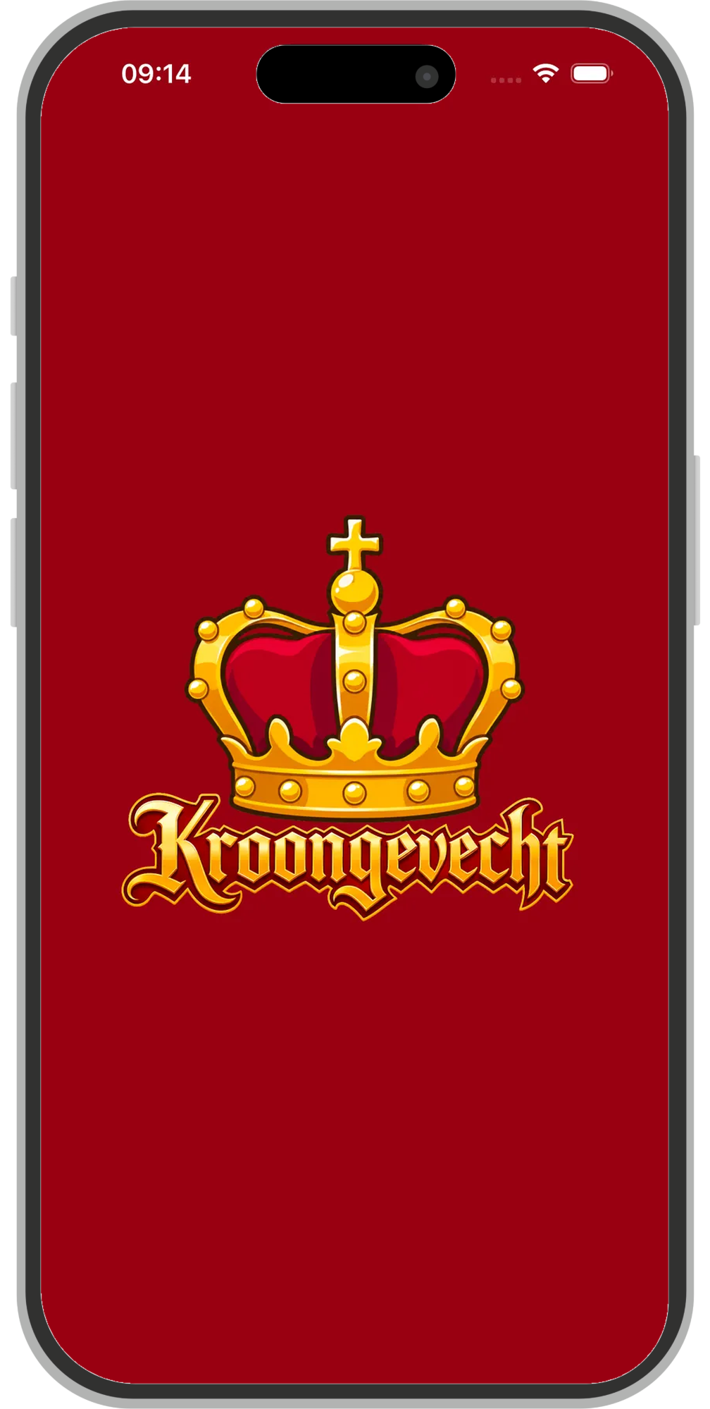Mockup tijdens het spel